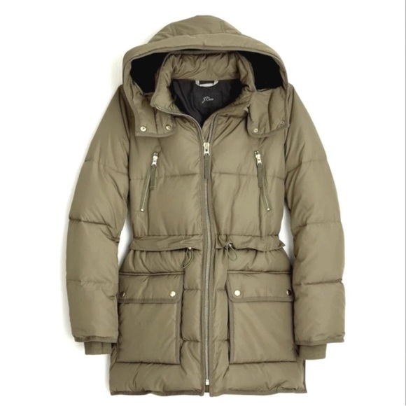 JCrew Sz LP Chateau Puffer Jacket with PrimaLoft - Picture 2 of 9
